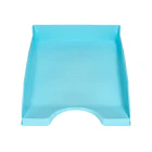 Tabuleiro de secretaria  plastico azul celeste opaco. 1