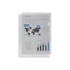 Bolsa dossier A4 pp incolor 20 fl 10 un