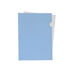 Bolsa dossier A4 pp azul celeste opaco 20 fl 10.un 1