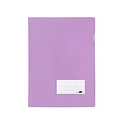Bolsa dossier A4 pp lavanda opaco 20 fl 10 un 1