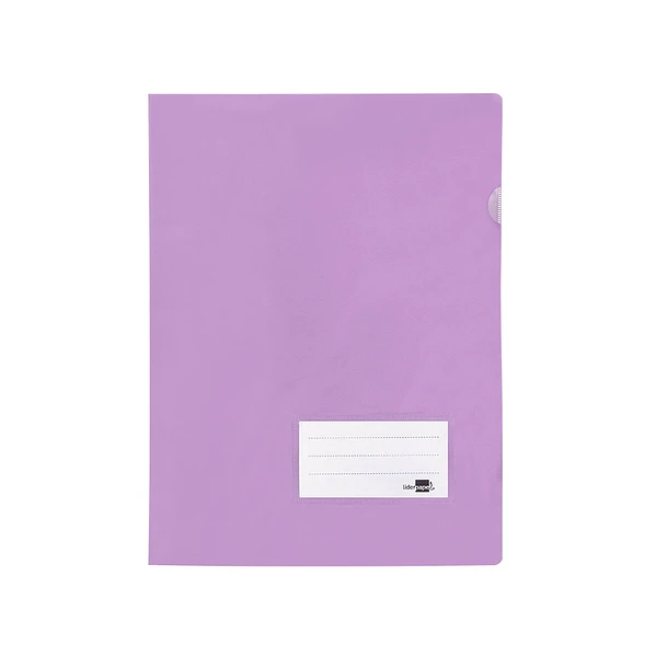 Bolsa dossier A4 pp lavanda opaco 20 fl 10 un 1