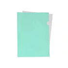 Bolsa dossier A4 pp verde maça  opaco 20 fl 10 un 1
