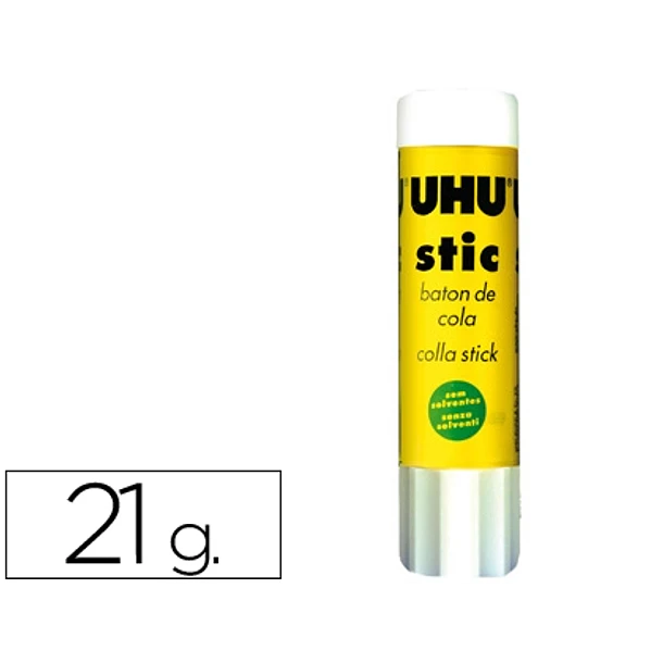 Cola UHU Stick 21gr Pack 12 un. 1,30€ 
