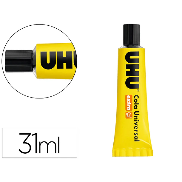 Cola UHU Universal 31ml Extra 10 un. 