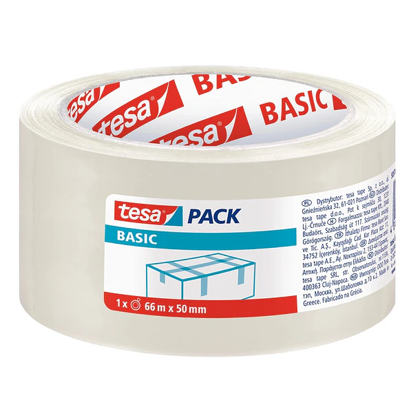 Fita Adesiva Tesa Basic Polipropileno 66x50 
