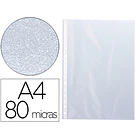 Bolsa catalogo/mica A4 80 microns martelada cx 100 un. 1