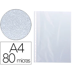 Bolsa catalogo/mica A4 80 microns pele de laranja 10 un