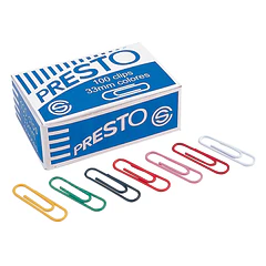 Clips côr Nº2 cx.100 PRESTO
