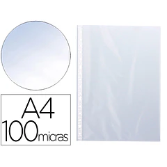 Bolsa catalogo/mica A4 100 microns cristal 10 un