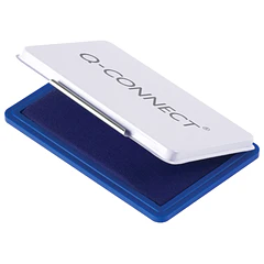 Almofada para carimbo 126x81 mm azul.