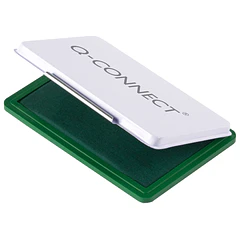 Almofada para carimbo  126x81 mm verde.