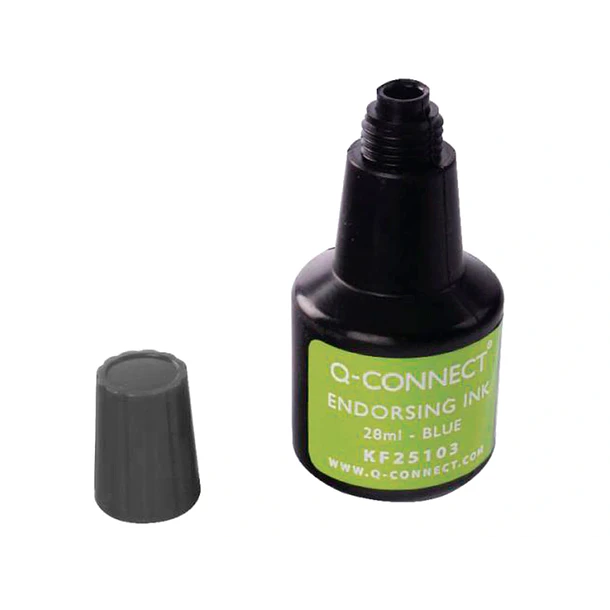 Tinta para almofada  preto frasco de 28 ml. 2