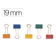 Mola Metalica nº1 19mm cx. 10un. cores sortidas