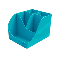 Porta Lapis Wave Skandi azul pacifico