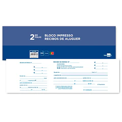 Recibos Aluguer pack 5 un.