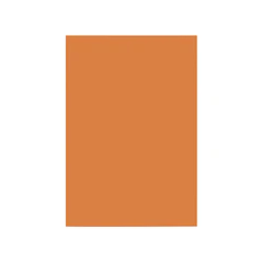 Cartolina A4 180gr pack 100fl. laranja forte