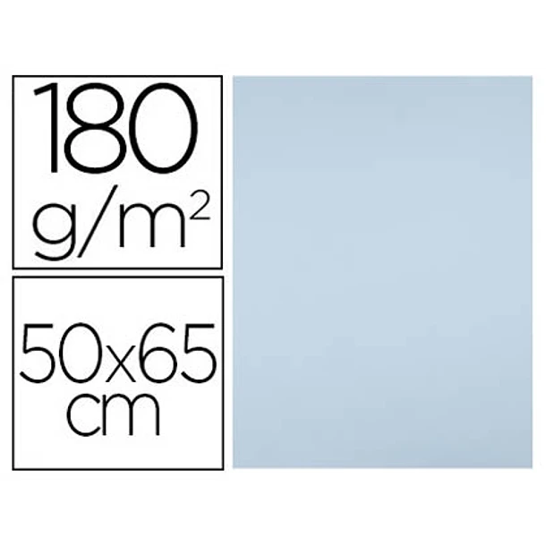 Cartolina 50x65 180gr 25fl Azul 