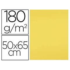 Cartolina 50x65 180gr 25fl Amarelo Limão