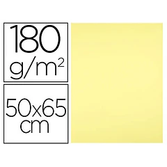Cartolina 50x65 180gr 25fl Amarelo Medio