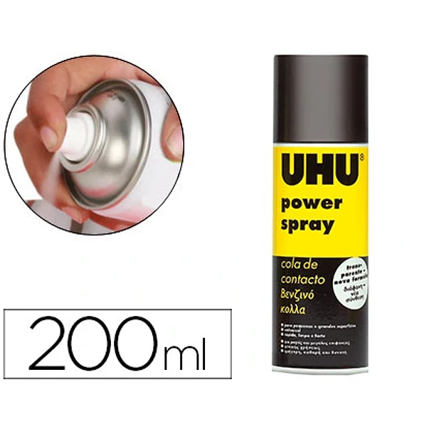    Cola uhu power spray 200 ml. 