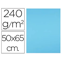 Cartolina 50x65cm 240gr  azul celeste