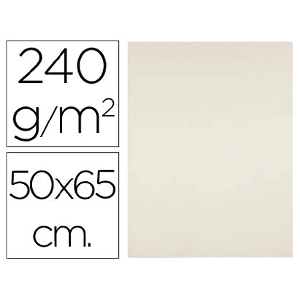      Cartolina 50x65cm 240gr creme  
