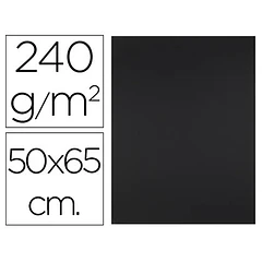 Cartolina 50x65cm 240gr preto