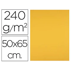 Cartolina 50x65cm 240gr amarelo velho