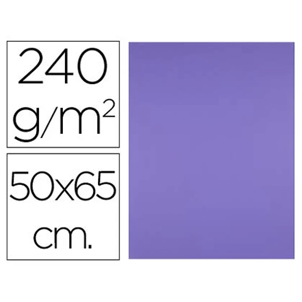 Cartolina 50x65cm 240gr purpura 