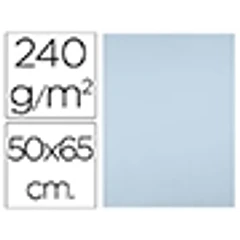 Cartolina 50x65cm 240gr  azul 