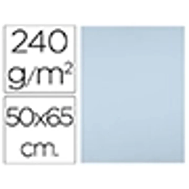 Cartolina 50x65cm 240gr  azul  
