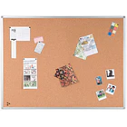 Quadro de cortica  com caixilho em aluminio 60 x 40 cm 3