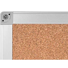Quadro de cortica com caixilho em aluminio 60 x 90 cm. 3