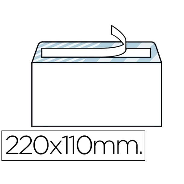 Envelopes 110x220 autodex cx.500 