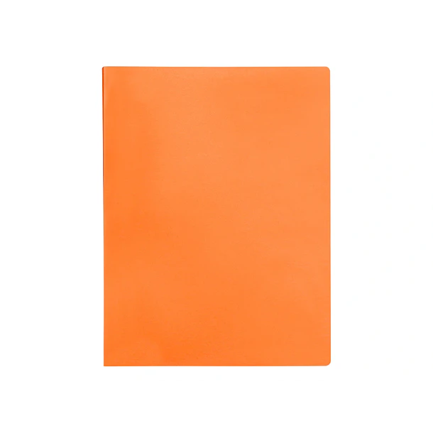 Capa catalogo 20bl polipropileno A4 laranja flur. 3