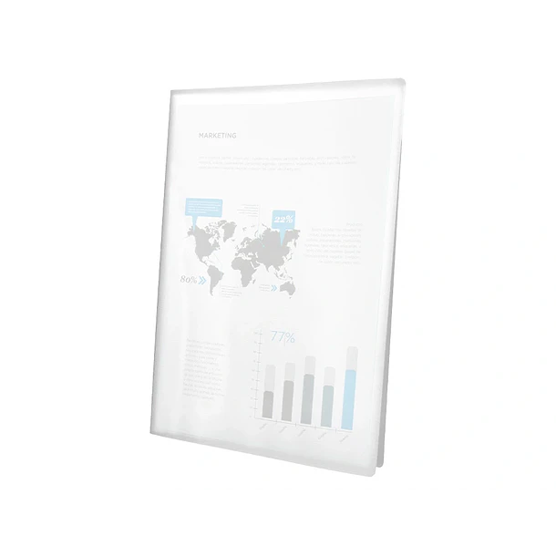 Capa catalogo 10 bl A4  transparente 3