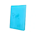Capa catalogo 20 bl A4  azul transp. 3