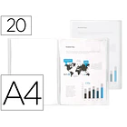Capa catalogo 20 bl A4  transparente 1