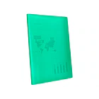 Capa catalogo 30 bolsas polipropileno A4 verde 3