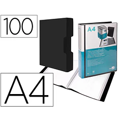 Capa catalogo  100 bl c/ cx A4 preto opaco