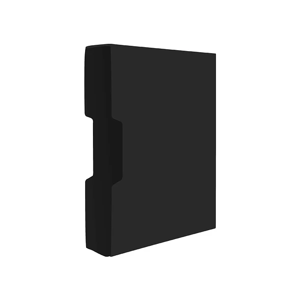 Capa catalogo  100 bl c/ cx A4 preto opaco 3