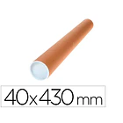 Tubo de cartao portadocumentos  40x430 mm. 1