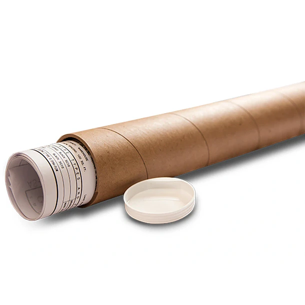 Tubo de cartao portadocumentos  40x430 mm. 2