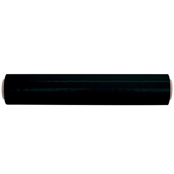  Filme em bobine preto 500mm x 145 mt  23 microns. 2