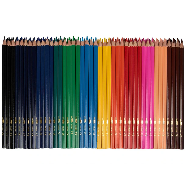 Lapis cor  schoolpack 144 un. 12 cores x 12 uni. 2