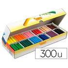 Lapis  cera jovicolor schoolpack  300 cores sort. 1