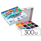 Lapis de cera jovicolor schoolpack 300 un 1