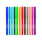Marcador feltro slim cx 12un 2