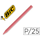 Lapis de cera  cx 25 un. rosa 1
