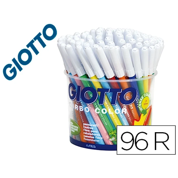 Marcador GIOTTO TURBO COLOR 96 un. 